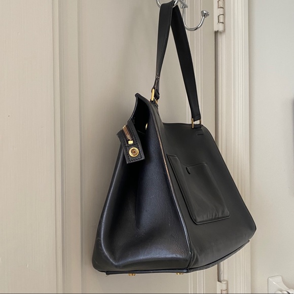 CELINE Navy and Black Tote - Picture 4 of 11